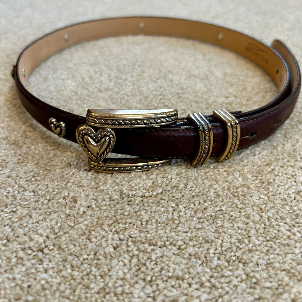 Brighton NWOT Brown leather belt.